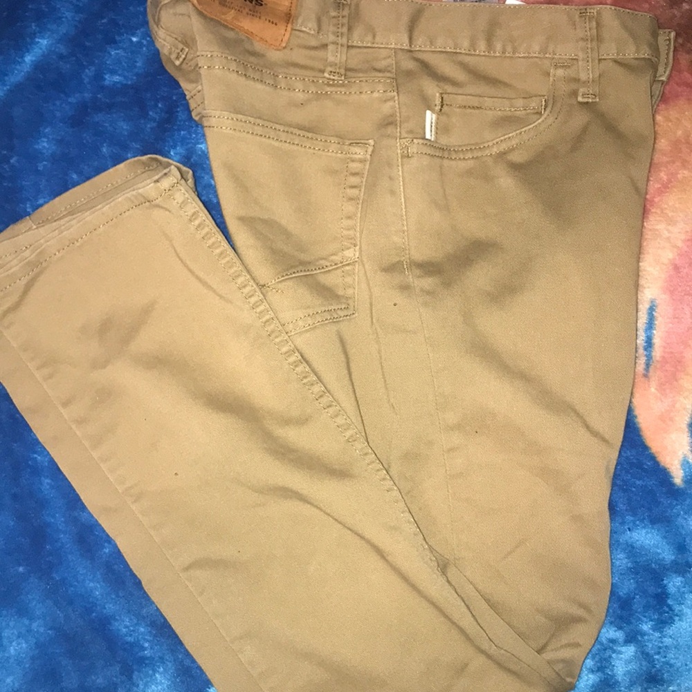 Vans size 28 khaki pants
